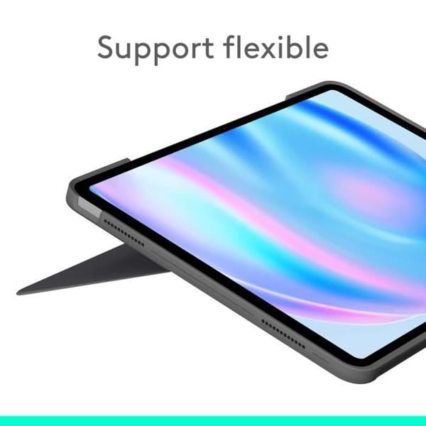 Surfplatta Tillbehör Logitech Combo Touch tangentbordsfodral för iPad Air 13-tum (M2)(2024)