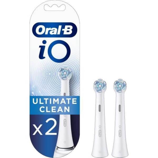Oral-B iO Ultimate Clean borsthuvuden, 2 x