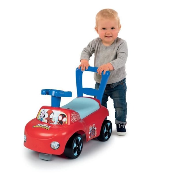 Smoby - Spydey Auto Carrier - Trotteur Function - Direction ratt