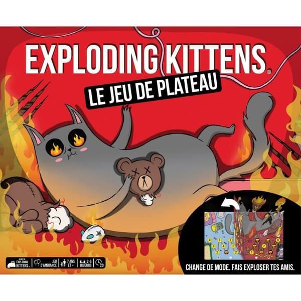 Exploderande kattungar: Brädspelet
