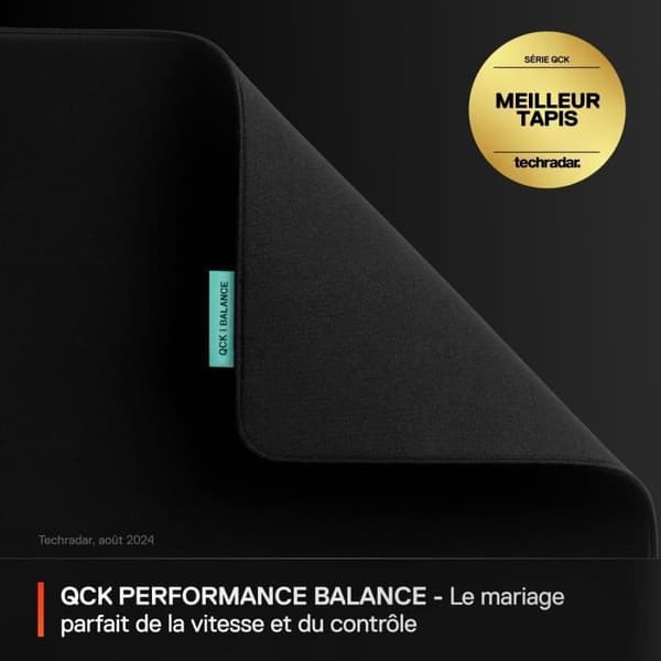 Gaming Mouse Pad - STEELSERIES - QcK Performance L - Balans - 490 x 420 mm