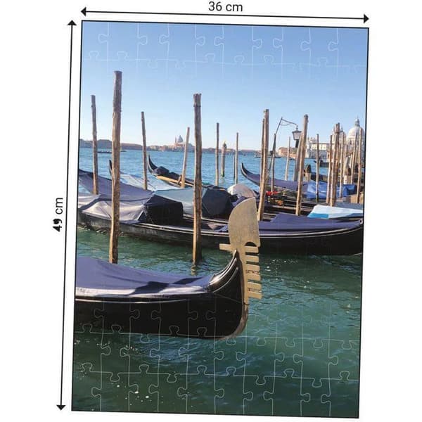 Pussel - TOPI GAMES - Venice Escapes - 100 bitar - Från 7 år
