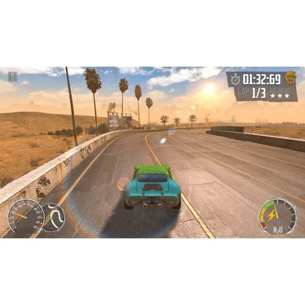 Turbo Booster Racing - Kit (ratt + spel) - PS5-spel