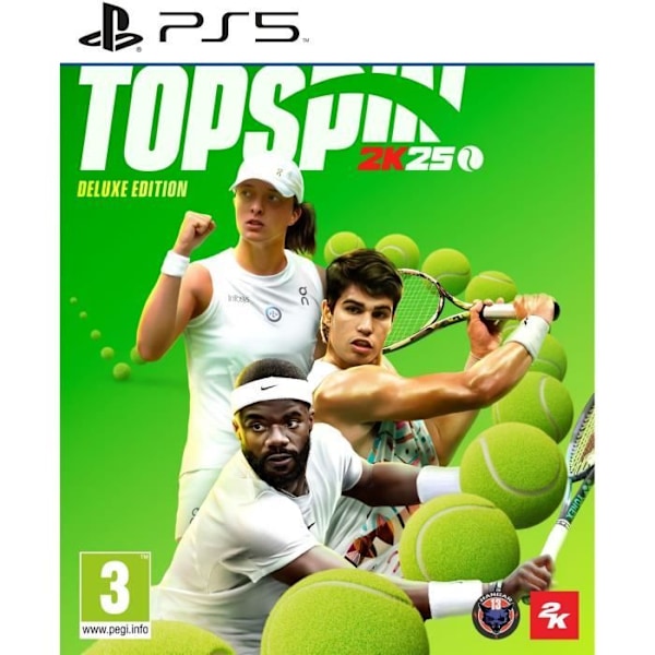 TopSpin 2K25 - PS5-spel - Deluxe Edition