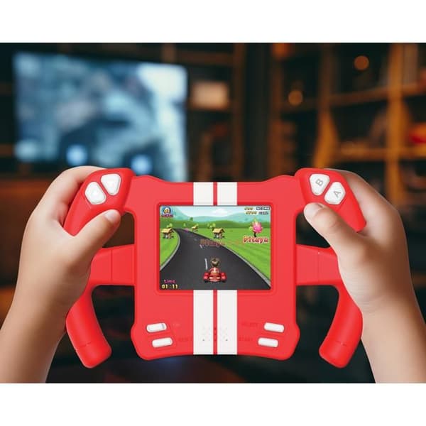 Konsol - LEXIBOOK - Ratt - 30 spel ingår - 5 cm LCD-skärm - Rörelsedetektering