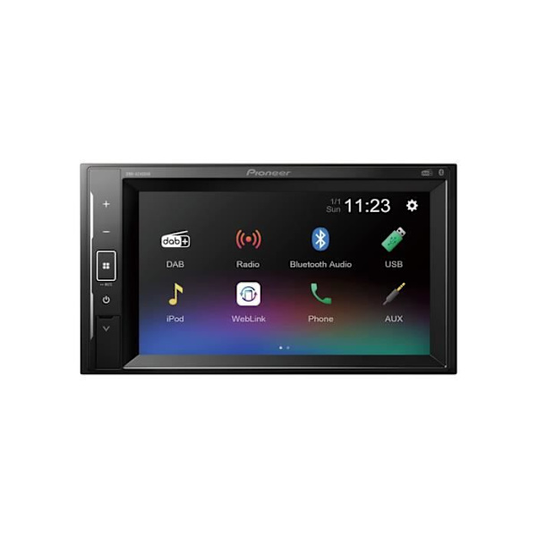 AutRadio - Pioneer - DMH -A240DABDAB - USB - 2 DIN - 6.2 Skärm - Bluetooth - DAB+