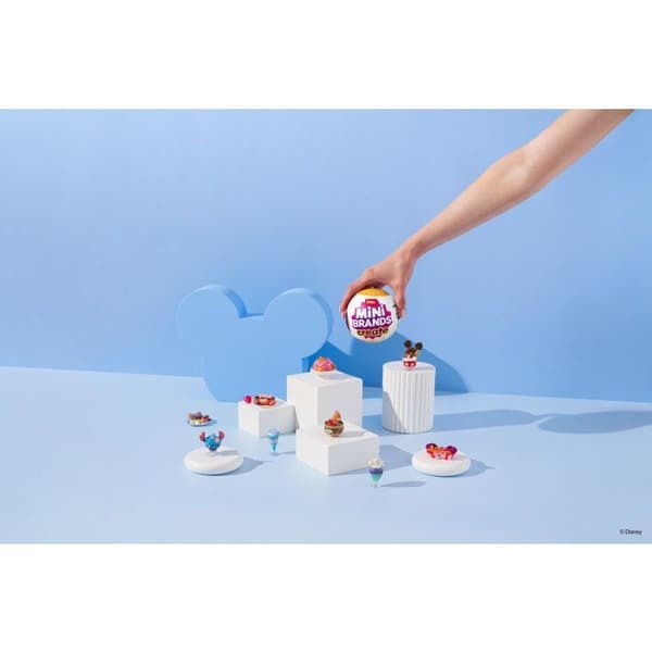 Överraskningskapsel - Figur - ZURU - Mini Brands Create Disney Snacks - Slumpmässig modell - Ålder 8+