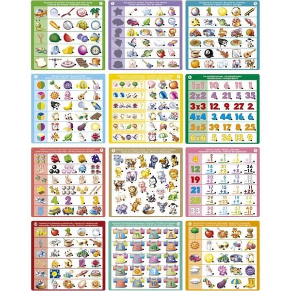 Conector Logic - Pedagogiskt spel - EDUCA - 90 frågor, 12 teman, bokformat - Från 3 år