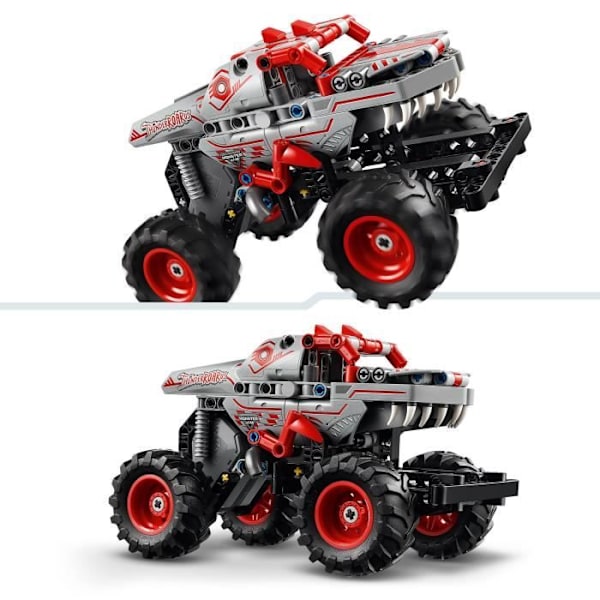 LEGO Technic 42200 Monster Jam ThunderROARus pull-back - Dinosaurie lastbil för 7 åringar