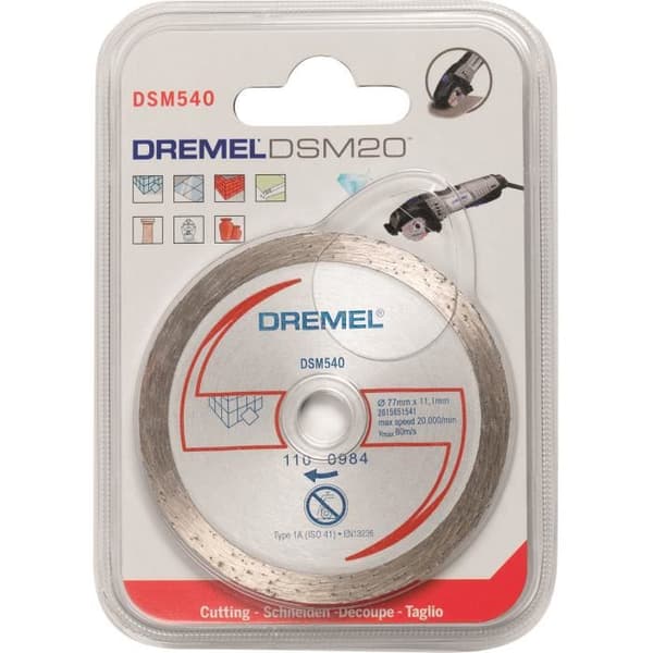 DREMEL Diamond Disc S540 för Dremel DSM20 kompakt såg