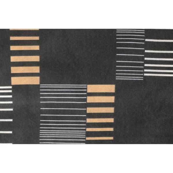 Bäddset - 1 påslakan 220x240 cm + 2 örngott 60x60 cm - 65% bomull, 35% polyester - Antracit