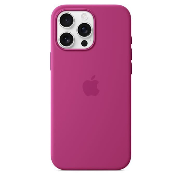 APPLE iPhone 16 Pro Max- Silikonfodral med MagSafe - Fuchsia