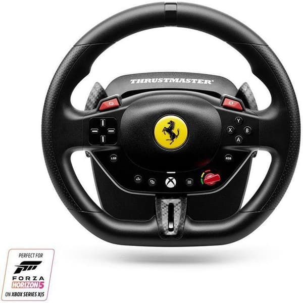 Ratt + pedaler - THRUSTMASTER - T98 Ferrari 296 GTS - För XBOX och PC - Svart