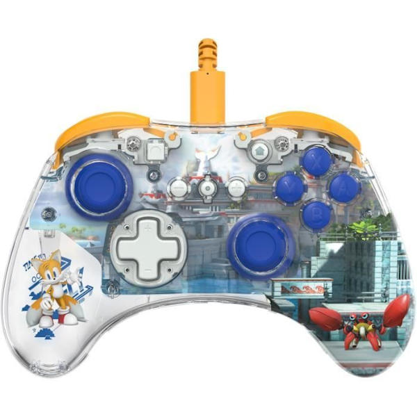 Trådbunden kontroll för Nintendo Switch - PDP - Realmz Tails - LED-belysning