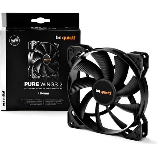 Be Quiet PURE WINGS 2 Case Fan - PWM 120mm