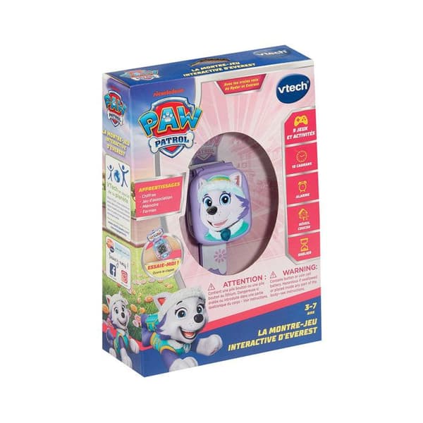 VTECH - PAW PATROL - EVERESTS INTERAKTIVA SPELKLOCKA - Lila