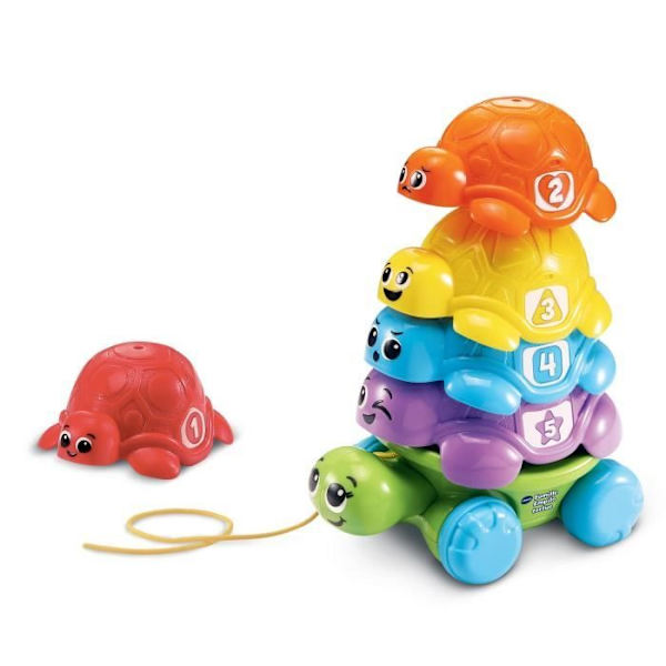 VTECH-FAMILY EMPILO TURTLE (ÅTERANVÄND PLAST)