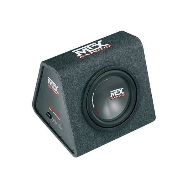 Amplifierad MTX Audio RTP12 Class-D Box med 30 cm 220W subwoofer