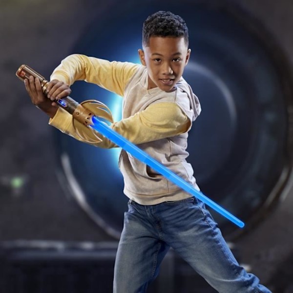 Master Lightsaber Colors of the Force, 5 färger, elektronisk ljussabel med färgskiftande blad, 6 år
