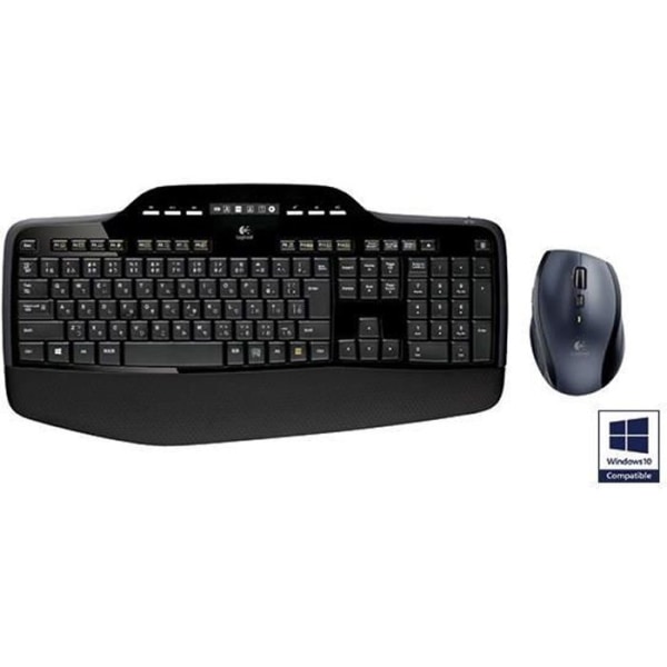 Logitech trådlöst tangentbord och muspaket - MK710