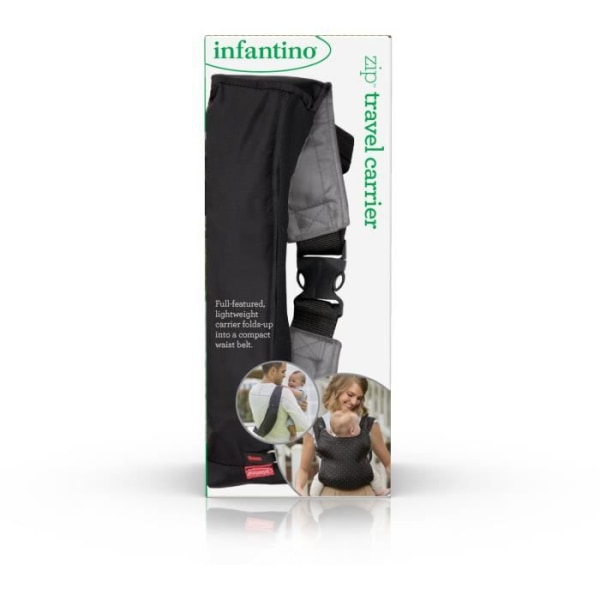 INFANTINO Banana Zip Travel Baby Carrier