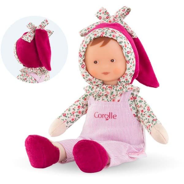 Min Gosedjur - COROLLE - Miss Chic Rose Grenadine - 25 cm - Vaniljdoft