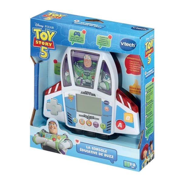 VTECH - TOY STORY 5 - BUZZS UTBILDNINGSKONSOLL - Flerfärgad