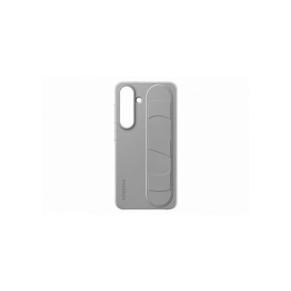 Galaxy S25-skal med rem och stativ, grått