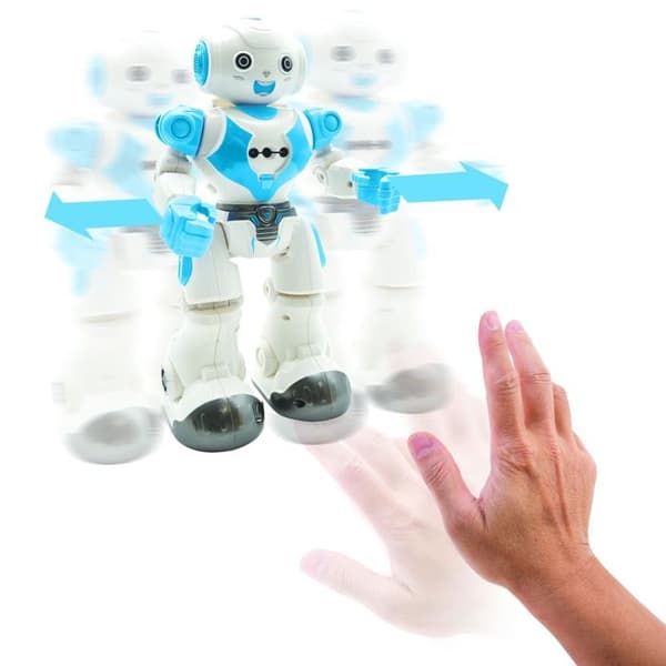Powerman Neo programmerbar robot med dans, berättelse, musik, demo, gestkontroll och fjärrkontroll