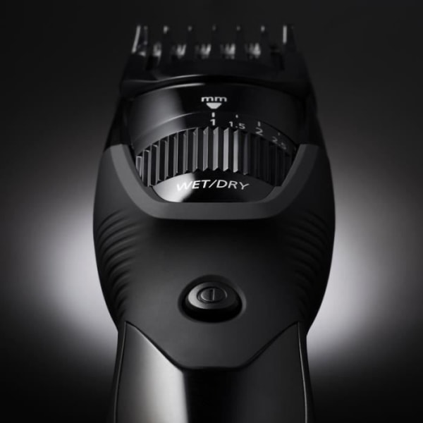 Panasonic ER-GB43-K503 skäggtrimmer - 20 längdinställningar (0,5-10 mm)