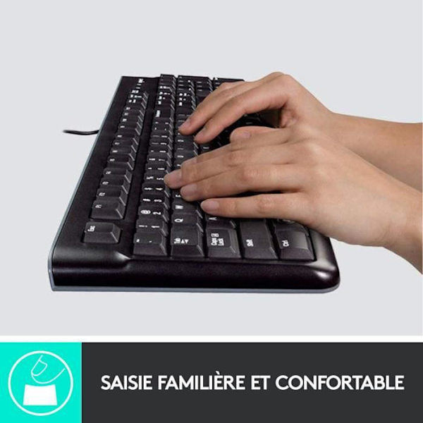 LOGITECH Kabeltangent mus-paket - MK120