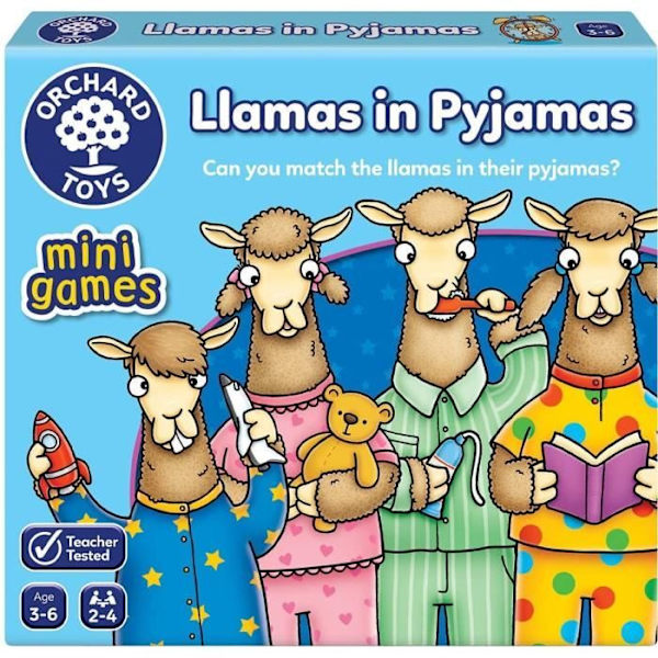 Orchard Toys Lamor i Pyjamas MiniTravel Game, Multi, One Size