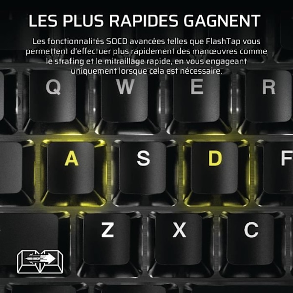 Speltangentbord - CORSAIR - K70 Core TKL Wireless - RGB, MLX Red v2 Switchar