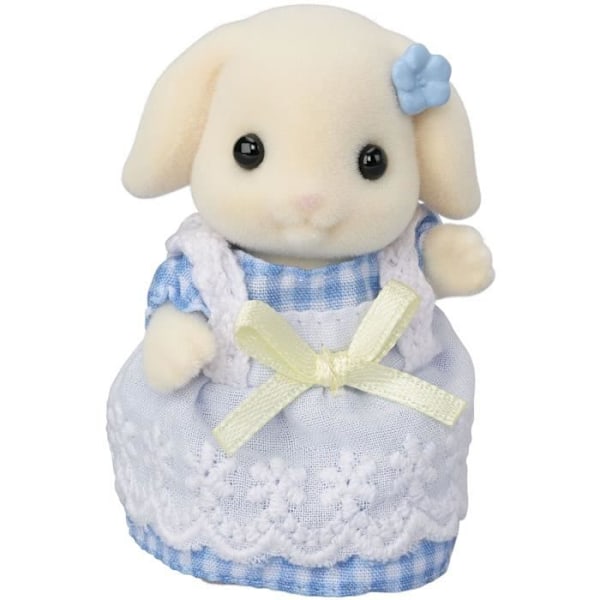 Docka - SYLVANISKA FAMILJER - Bror och syster Rabbit Aries - Trädgårdsskötsel - Ledad - Flerfärgad