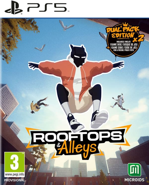 ROOFTOPS AND ALLEYS: The Parkour Game - Dual Pack Edition - PS5-spel