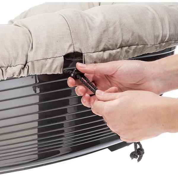 Korg - FERPLAST - SOFFA 4 - Med mönstrad kudde 1