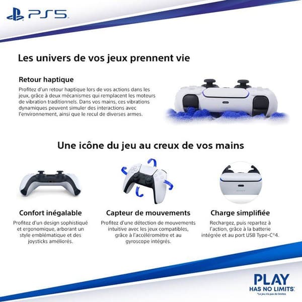 DualSense trådlös handkontroll  Cosmic Red I PS5 och PC