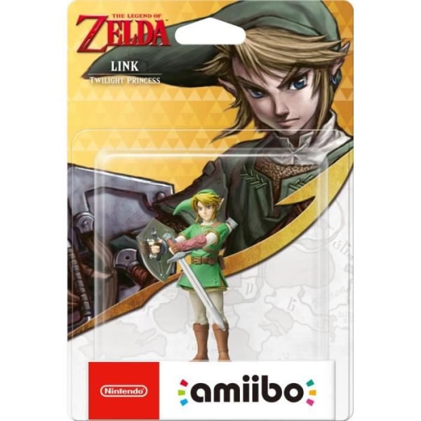 Amiibo Link Twilight Princess Figure - The Legend of Zelda Zelda Collection