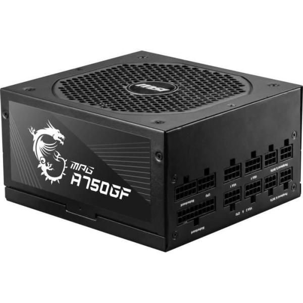 MSI PC Power Supply MPG A750GF - 750W 80+ Gold Modular