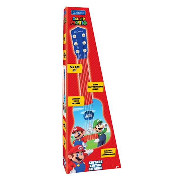 SUPER MARIO Min första gitarr 53 cm LEXIBOOK