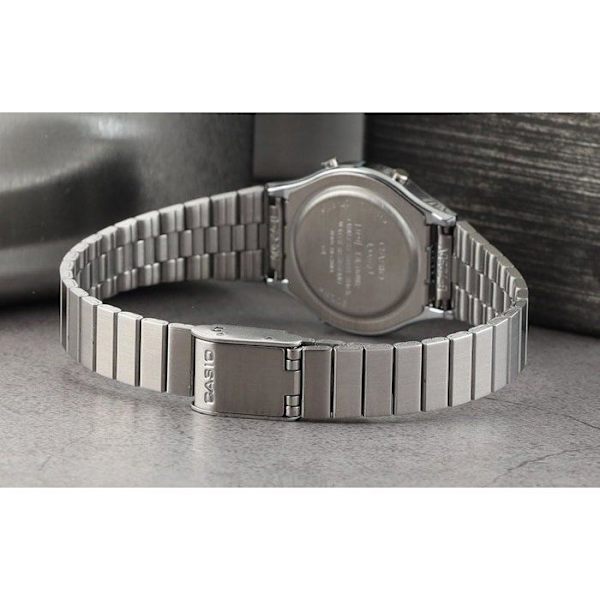 Klocka - CASIO - LA700WE - Unisex - Vit - Kvarts - Digital