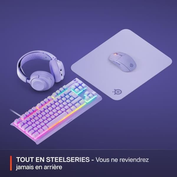 Gamingmusmatta - STEELSERIES - QcK M - Lavendel