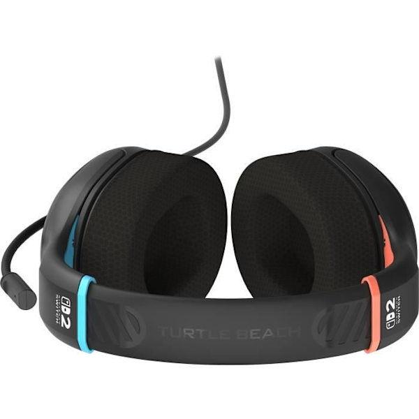 Trådbundet spelheadset - TURTLE BEACH - Airlite Fit - Nintendo Switch 2 - Antracitgrå