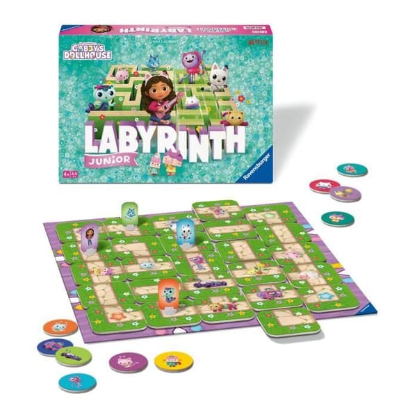 Ravensburger Gabby's Dollhouse Junior Laybrinth Brädspel