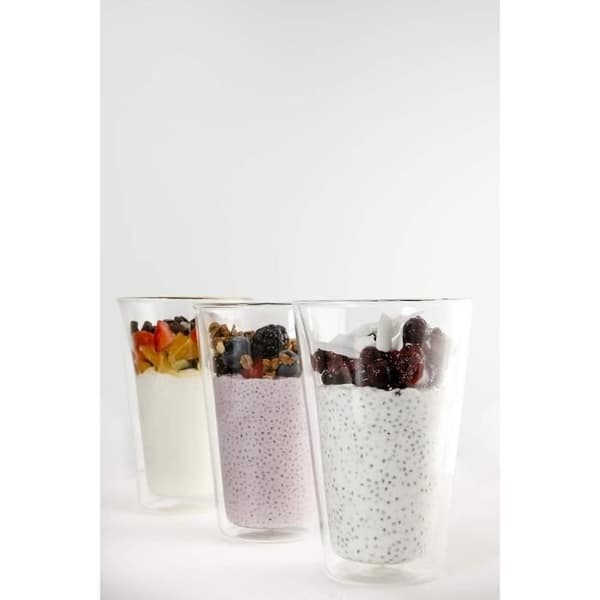 BODUM CANTEEN Set med 2 dubbelväggiga glas 0,4 l Transparent