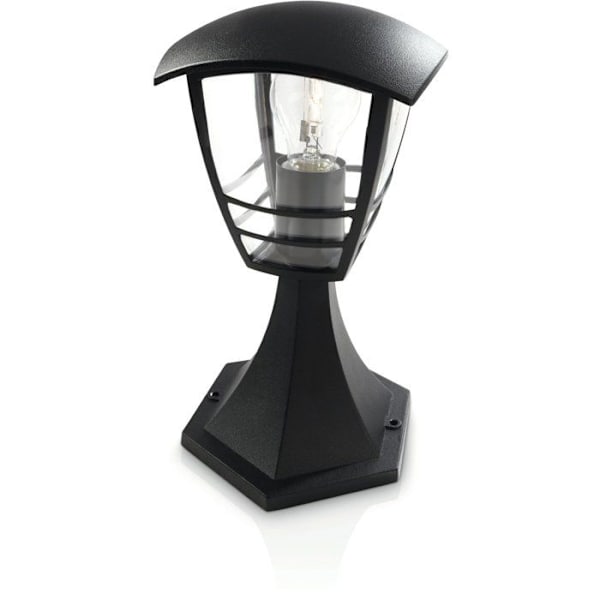 CREEK-Utomhus pullert Metal H30cm Svart Philips