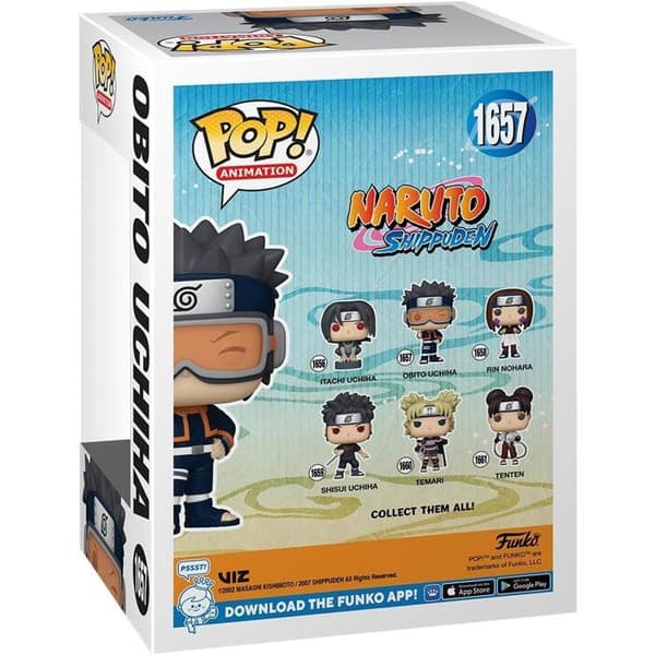 Funko Pop! - Animerad Naruto Shippuden Obito Uchiha Barn - Vinyl