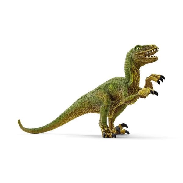 Schleich - flygning på Quad mot Velociraptor - 41466
