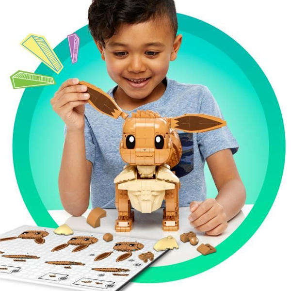 Mega Construx - Pokemon Eevee Giant - Byggstenar - 10 år och +