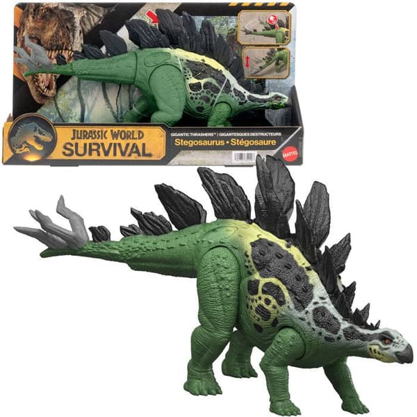 Mega Action - Stegosaurus - Jurassic World Överlevnad - JKL85